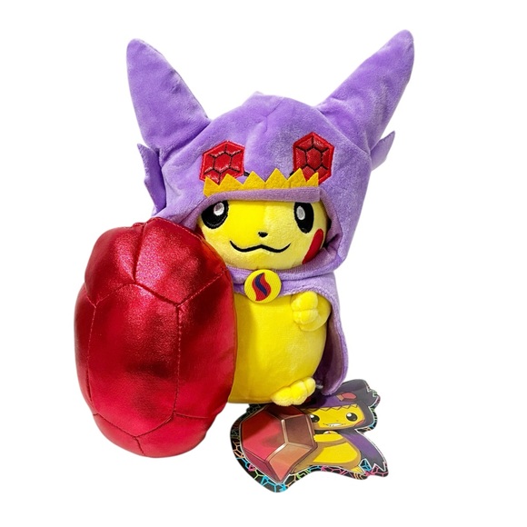RARE C149 Pokemon Center 2015 Pikachu X Mega Sableye Plush 8